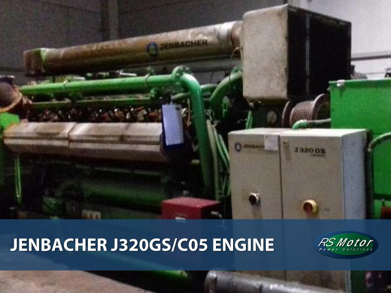 Jenbacher J320 genset engine on sale