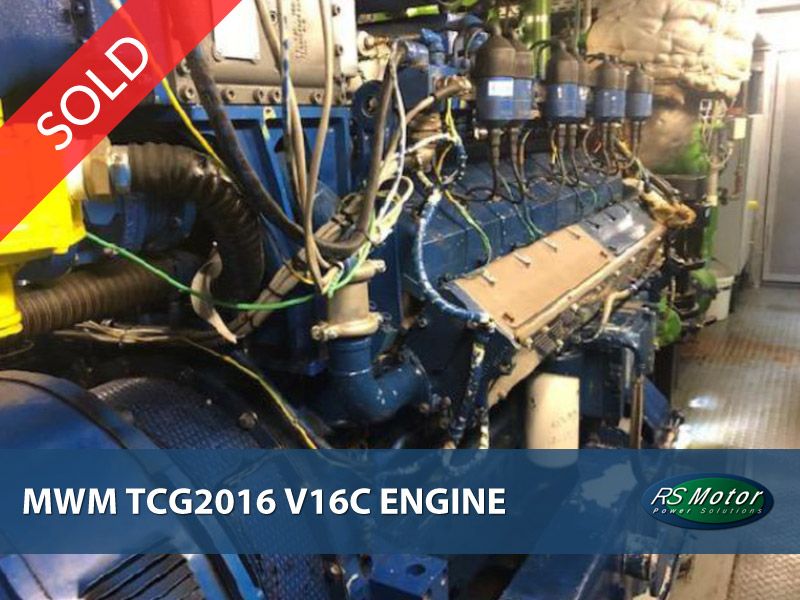 MWM TCG2016 V16C engine on sale