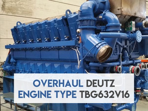 ovehaul motor deutz TBG632V16