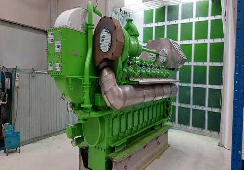 Jenbacher gas engine overhaul