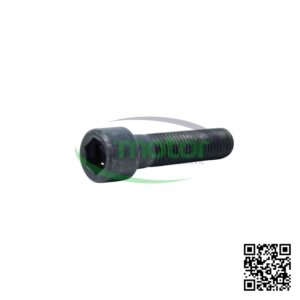 Tornillo MWM 00000291 DIN 912 de hierro sobre un fondo blanco y con el log de "RS Motor" en el centro