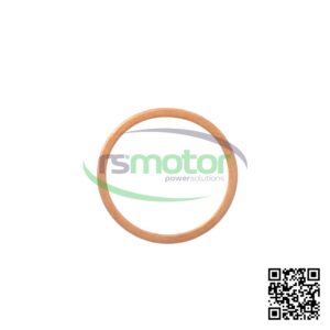 Anillo de Sellado MWM 01118801 sobre un fondo blanco y con el logo de "RS Motor" en el centro