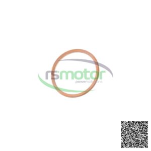 Anillo de sellado MWM RS-01118830 de color cobre, con el logotipo de "rsmotor powersolutions" en el centro.