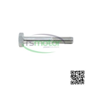 Tornillo Hexagonal MWM RS-01144186 sobre un fondo blanco con el logo de "RS Motor" y un código QR