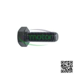 Tornillo Hexagonal MWM RS-01144492 sobre un fondo blanco con el logo de "RS Motor" y un código QR