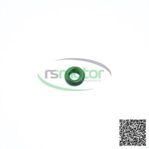 Junta tórica MWM RS-01174311 de color verde oscuro sobre un fondo blanco, con el logo "rsmotor powersolutions".