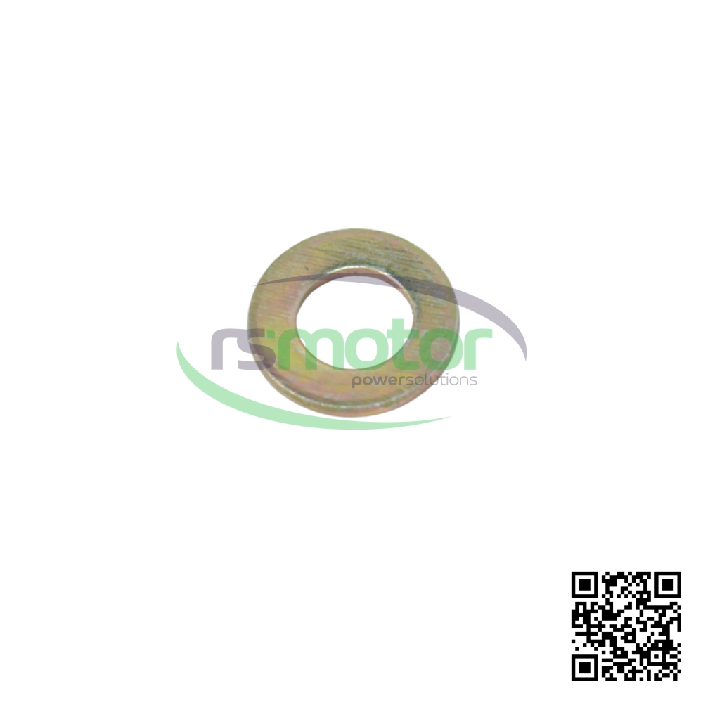 Deutz/MWM plain washer with reference RS04238450 on a white background with the “RS Motor” logo in the background and a QR code.