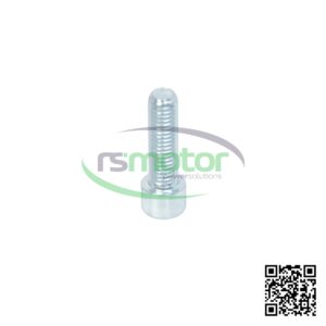 A Jenbacher screw with reference RS100214 on a white background with the "RS Motor" logo in the background and a QR code