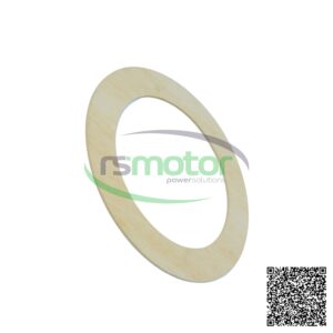 Junta Jenbacher RS-100606, de forma ovalada y color beige claro, con el logo "rsmotor powersolutions".