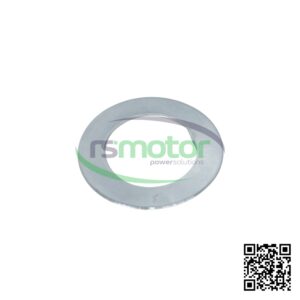 A Jenbacher flange washer with RS110959 reference on a white background with the "RS Motor" logo in the background and a QR