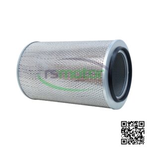 Filtro MWM 12154939 sobre un fondo blanco y con el logo de "RS Motor" en el centro