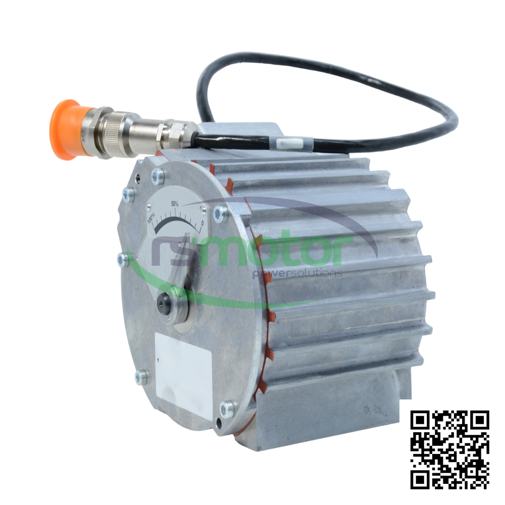 Actuador MWM 12285100 sobre un fondo blanco y con el logo de "RS Motor" en el centro