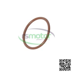 Junta MWM RS-12524040 sobre un fondo blanco con el logo de "RS Motor" y un código QR