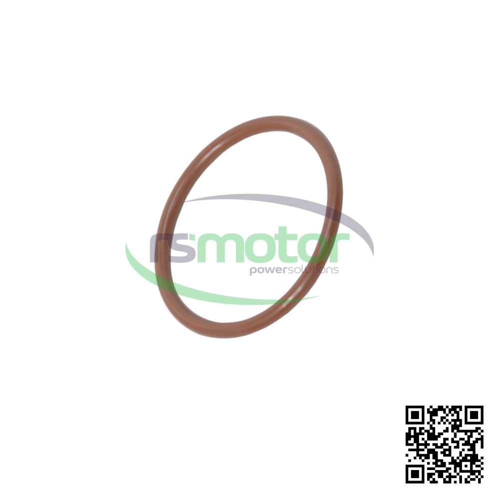 Junta MWM RS-12524040 sobre un fondo blanco con el logo de "RS Motor" y un código QR