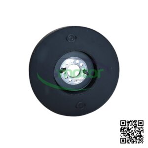 Vibration Damper RS - 129398 sobre un fondo blanco con el logo de RS Motor de fondo