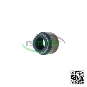 Retenedor vástago de válvula de admisión Guascor con referencia RS1610072 sobre un fondo en blanco con el logo de "RS Motor" de fondo y un QR