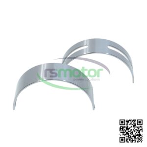 Cojinete principal con referencia RS1610930 sobre fondo blanco con el logo de "RS Motor" de fondo y un QR