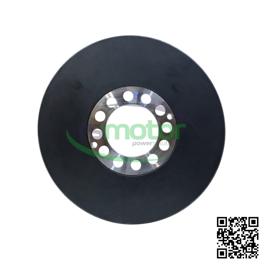 Vibration Damper RS 236761 sobre un fondo blanco con el logo de RS Motor de fondo