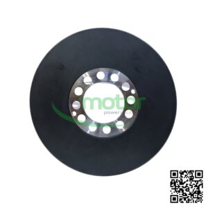 Vibration Damper RS 236761 sobre un fondo blanco con el logo de RS Motor de fondo