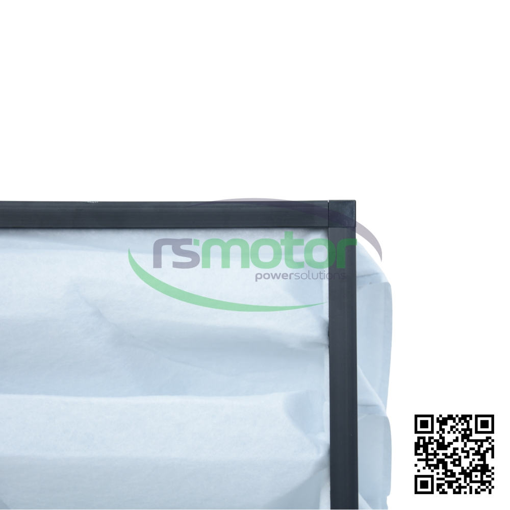 Filtro Jenbacher 316047 sobre un fondo blanco y con el logo de "RS Motor" en el centro