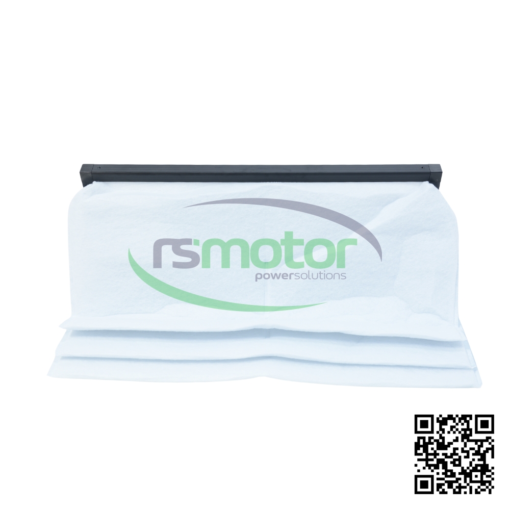 Filtro Jenbacher 316047 sobre un fondo blanco y con el logo de "RS Motor" en el centro