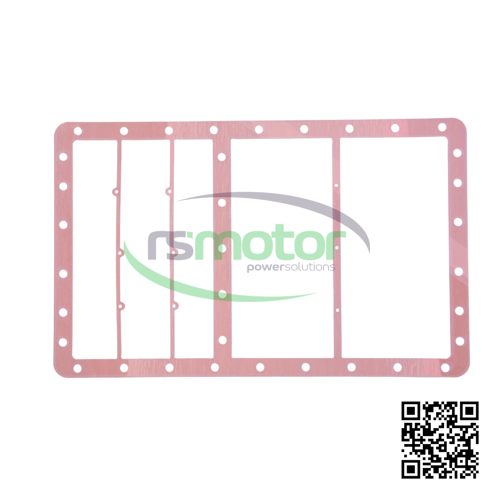 Junta Jenbacher 326947 sobre un fondo blanco y con el logo de "RS Motor" en el centro