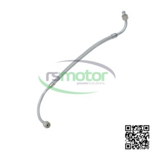 Manguera Acanalada Jenbacher 386127 sobre un fondo blanco y con el logo de "RS Motor" en el centro