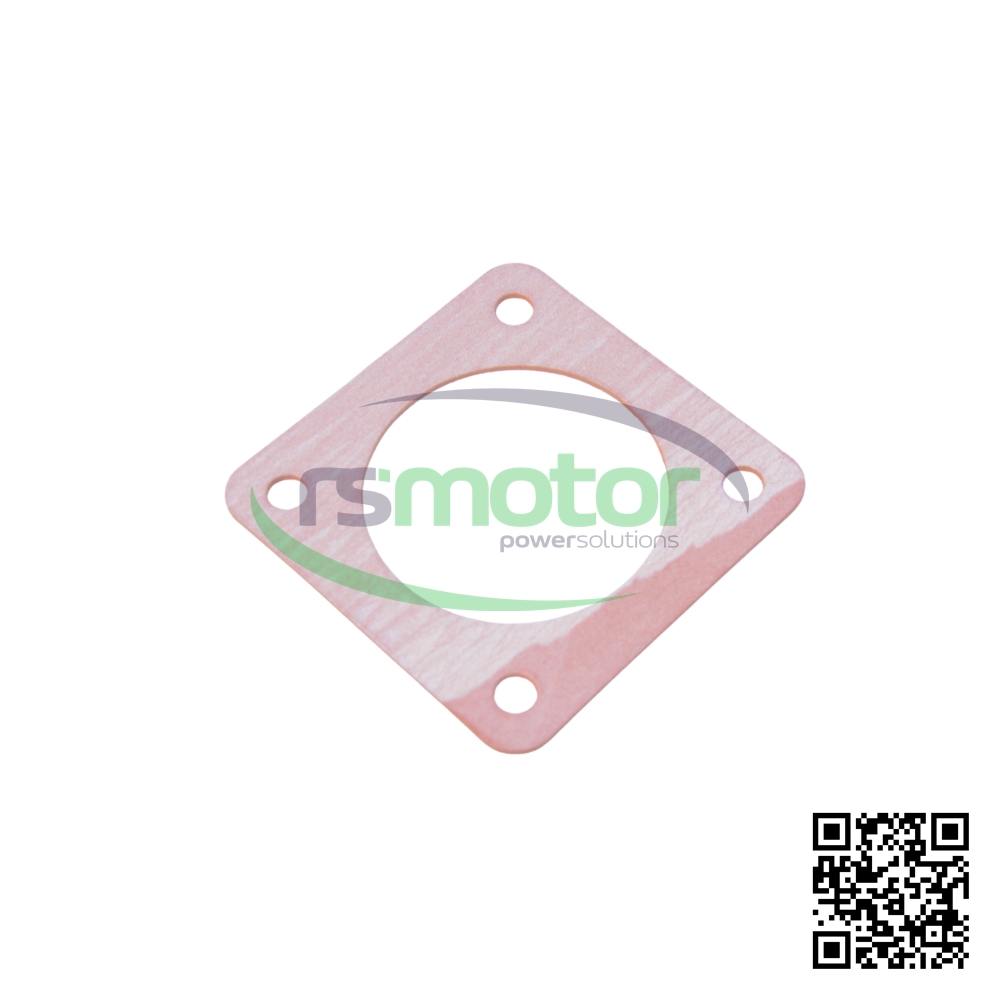 Junta Jenbacher 387627 sobre un fondo blanco y con el logo de "RS Motor" en el centro