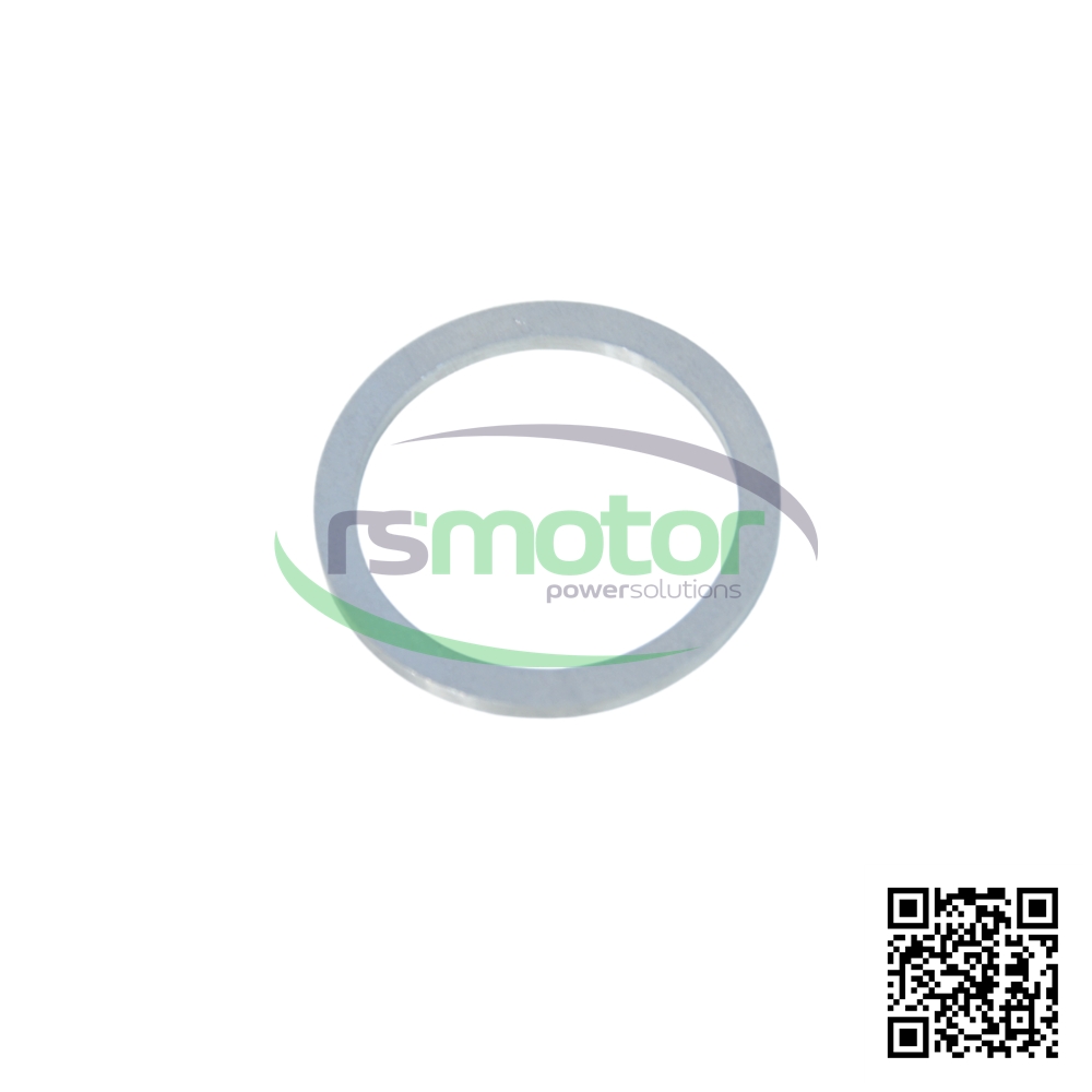 A Jenbacher sealing ring with reference RS402845 on a white background with the "RS Motor" logo in the background and a QR