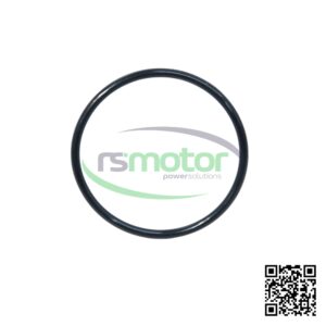 Junta Tórica Guascor con referencia RS-7213685 de color negro sobre un fondo blanco con el logo de "RS Motor" de fondo y un QR