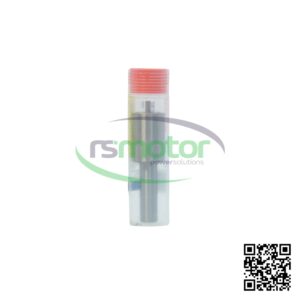 Boquilla, Inyector Guascor con referencia RS7661163 en un fondo blanco con el logo de "RS Motor" de fondo un QR