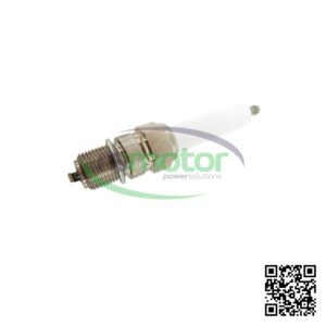 Bujía Denso GI3-3 RS-00000067 con el logotipo de RS Motor y un código QR en un fondo blanco.