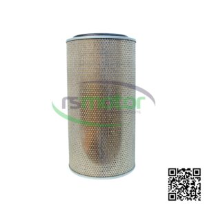 Un cartucho de filtro MWM con referencia RS12189925 sobre un fondo blanco con el logo de "RS Motor" de fondo y un QR