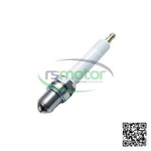 Bujía 560 Guascor RS-7664762 de la marca JENZ, con rosca metálica y cuerpo blanco, sobre fondo blanco.