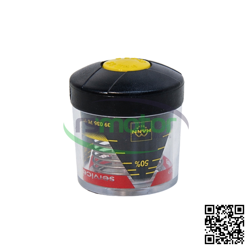 Manómetro de Servicio MWM RS-04235037 Sobre un fondo blanco con el logo de RS Motor de fondo