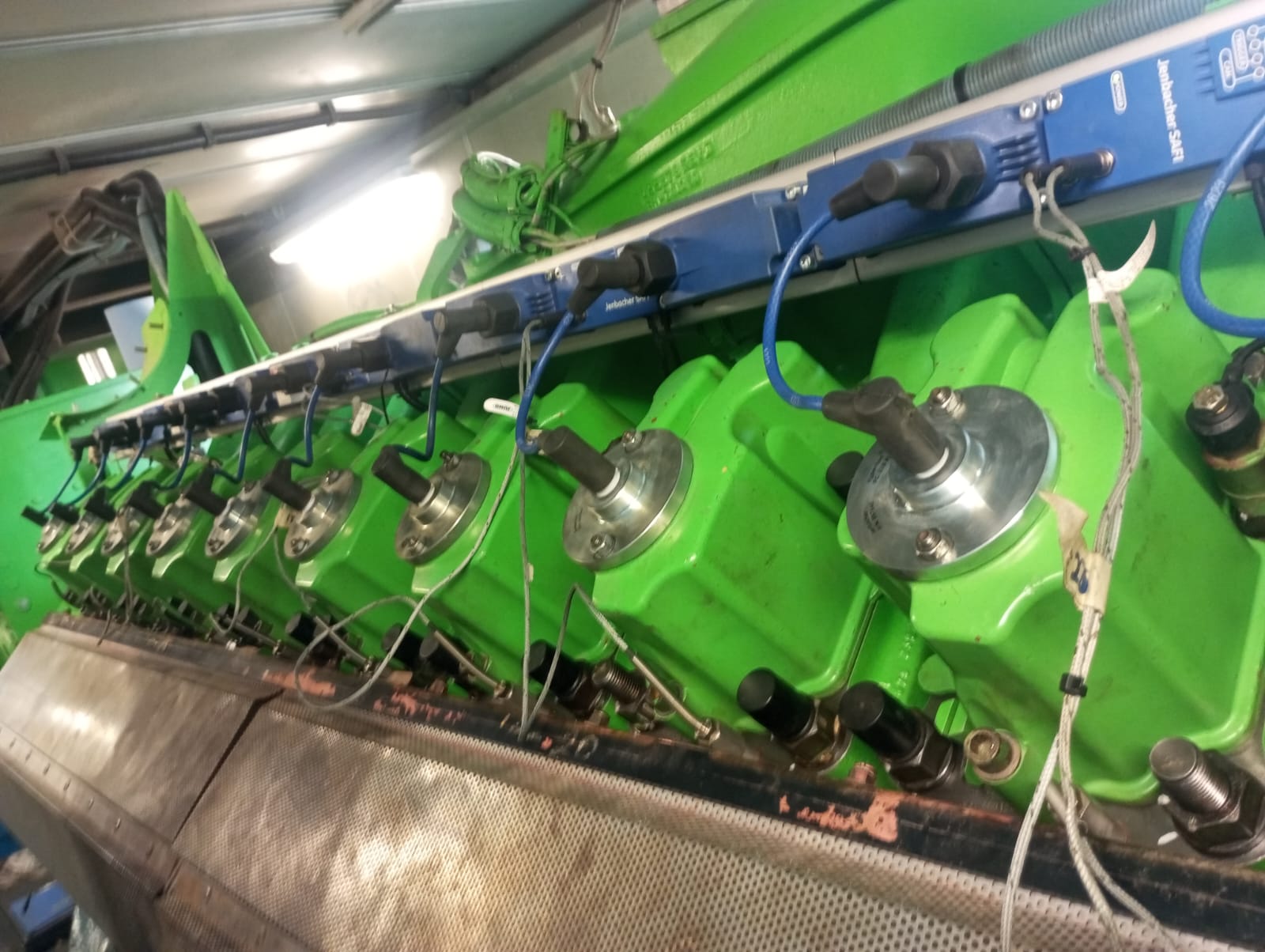 Sistema de encendido Jenbacher (rampa SAFI) revisado durante el overhaul